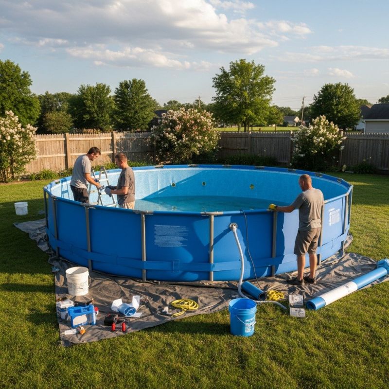 Contact About Above Ground Pool Repair